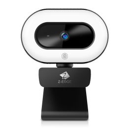 Z-EDGE ZW560D Full HD 1080P Webcam Auto Focus Web Camera for PC/Desktop/Laptop