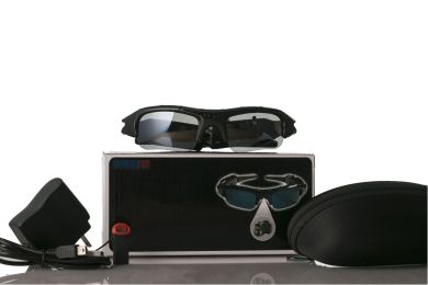 Rechargeable Spy Glasses Camera Surveillance Camcorder for Private Investigator